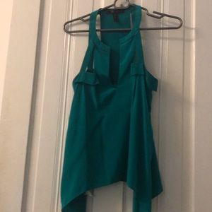 Bcbg silk tank top